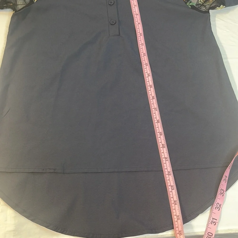 Floral blouse. Size:S - Picture 7 of 8